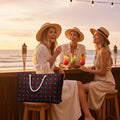 Tote Bag-Purse-Red & Black Tic Tac Toe Weekender
