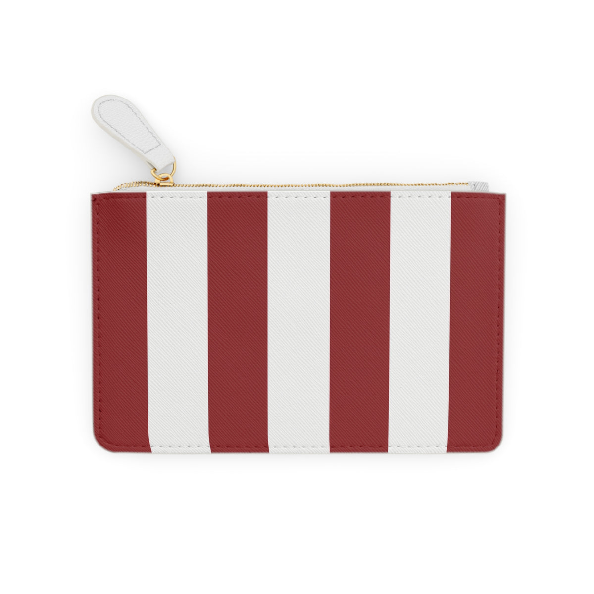 Zip Pouch-Heritage Red & White Stripes