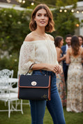 Handbag-Purse-Satchel – Dark Denim Look