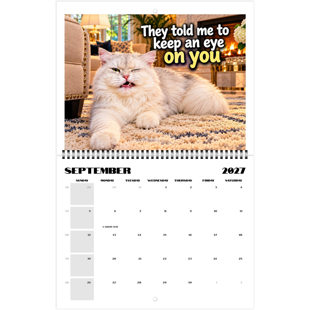 Mr. Tubbs — Expect the Unexpected 2027 Calendar – AZ Lifestyle Brand
