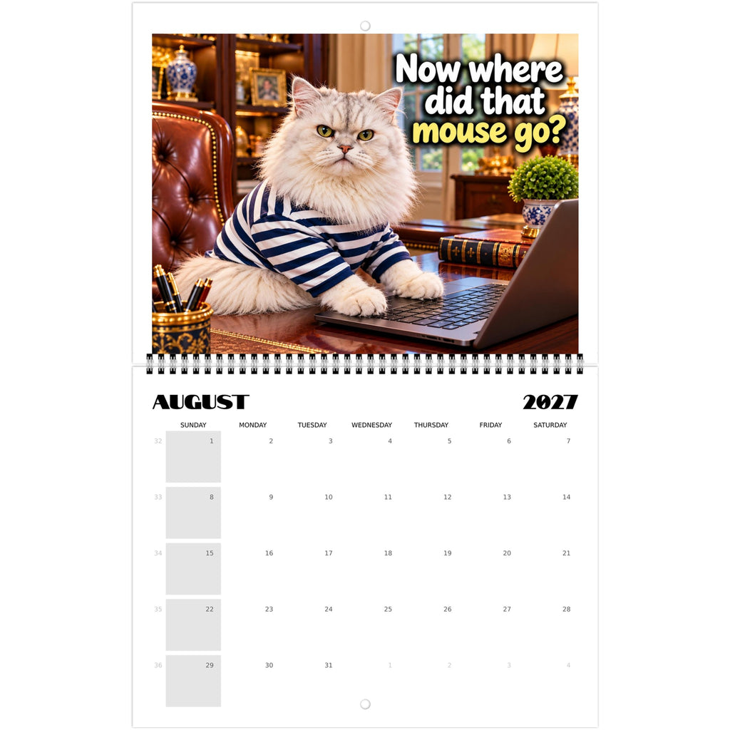 Mr. Tubbs — Expect the Unexpected 2027 Calendar – AZ Lifestyle Brand